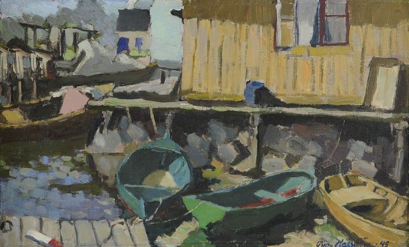 Den gröna akterspegeln, Waxholm