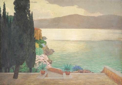 Sunset on the lake