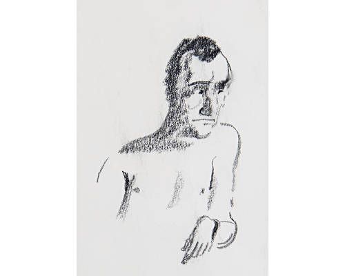 Four male nude studies