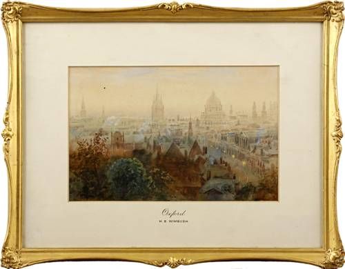 View of the city of Oxford