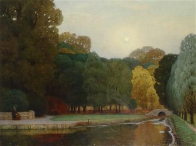 Moonrise in the Prater