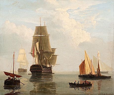SHIPS AT SEA.