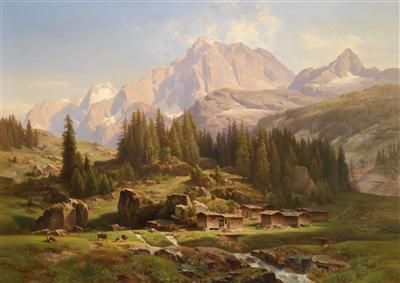 Landscape in the Alps