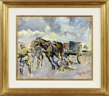 Soldat et Attelage