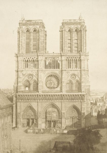 Facade of Notre Dame, Paris