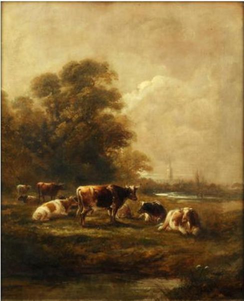 Cattle in a meadow
