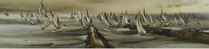 Morning race start