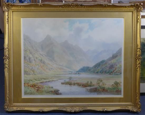 The Heart of the Forest, Glenshiel', signed and 'Shiel Loch, Glenshiel