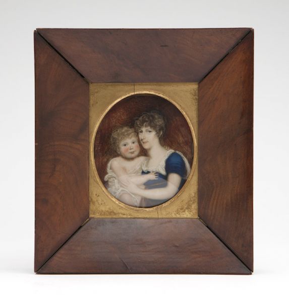 Portrait of Mrs. John Sheddan and child