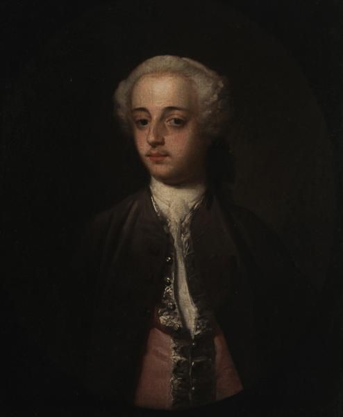 Portrait of a gentleman said to be Henry Harrington in a feigned oval