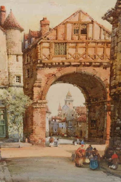 An old Dutch gateway