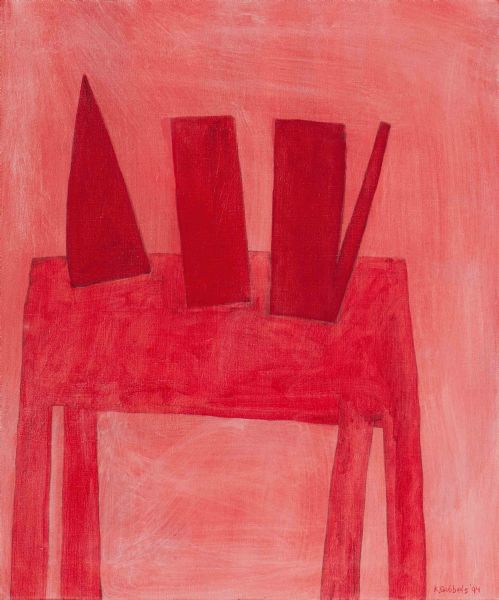Rood stilleven