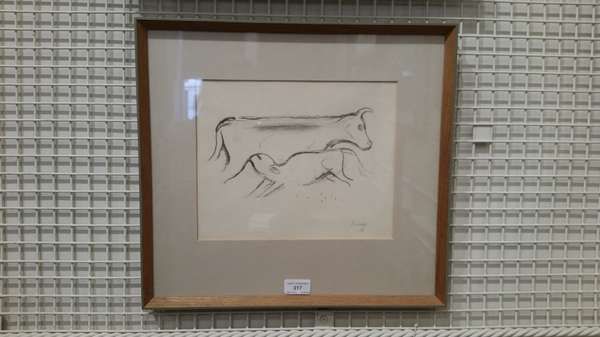 Cow and Calf