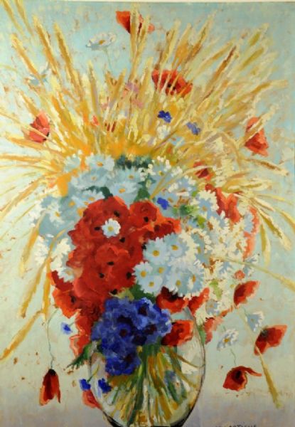 Bouquet de fleurs.