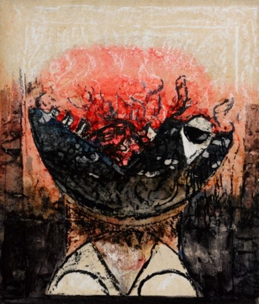Screaming Head No. 2