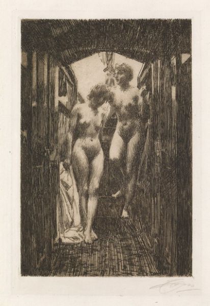 Two Bathers.