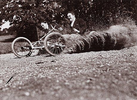 Course de Bob, Louis et Jean, Rouzat, septembre 1911