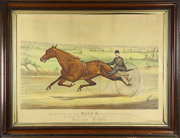 The Queen of the Turf Maud S, Driven by W.W. Blair