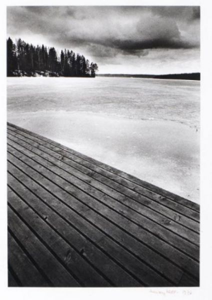 Iced Lake in Finland