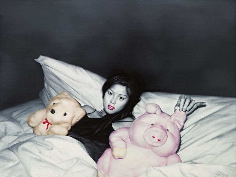 Toy on the Bed