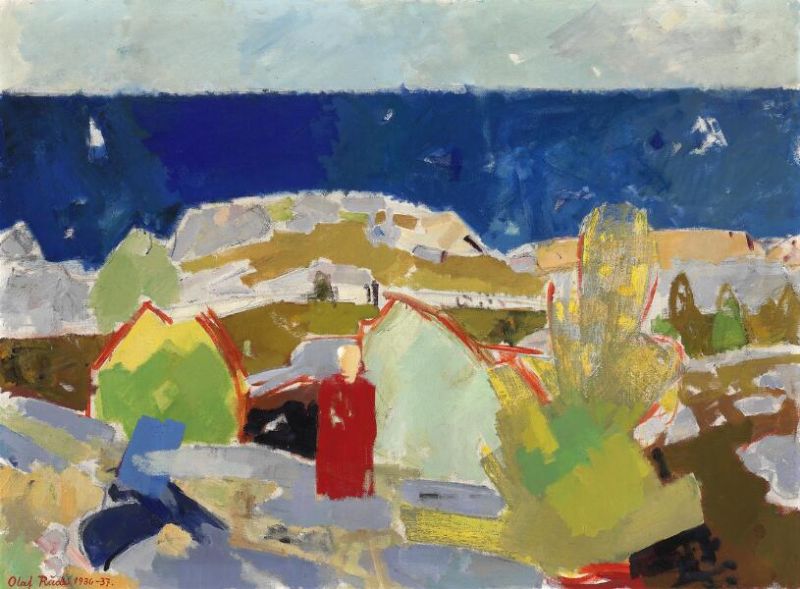 “Klipper ved Allinge, Bornholm” (Cliffs near Allinge)