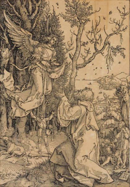 Joachim and the Angel, from The Life of the Virgin