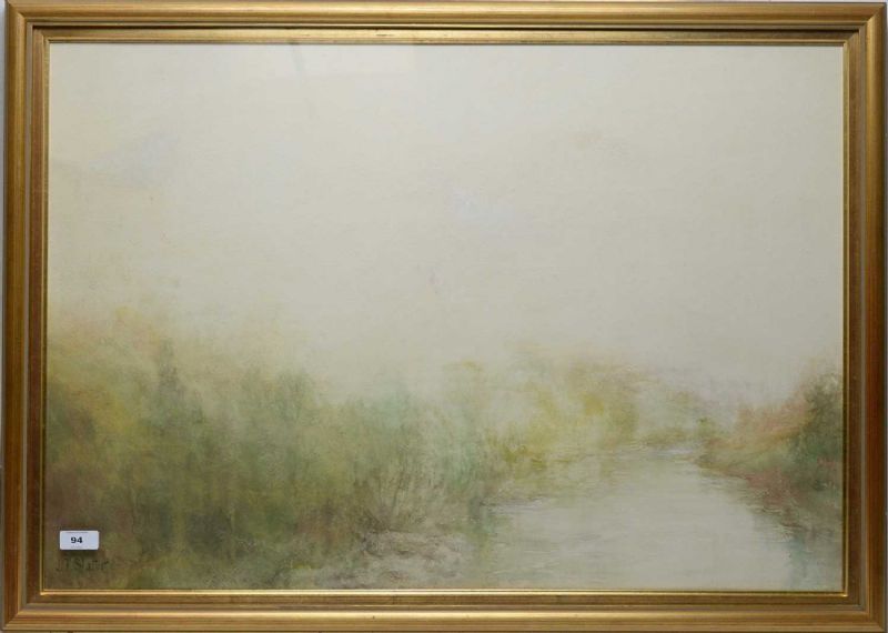 An upland river landscape