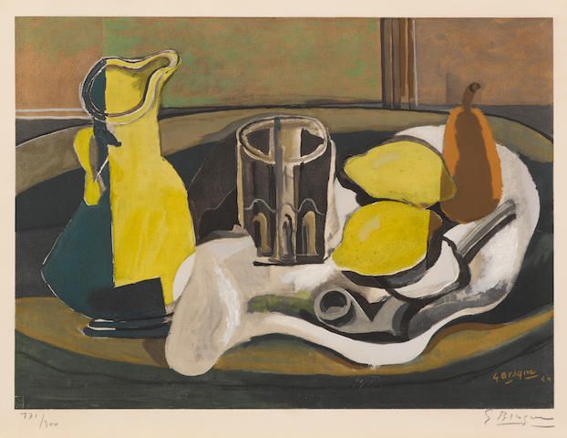 Nature morte au citrons