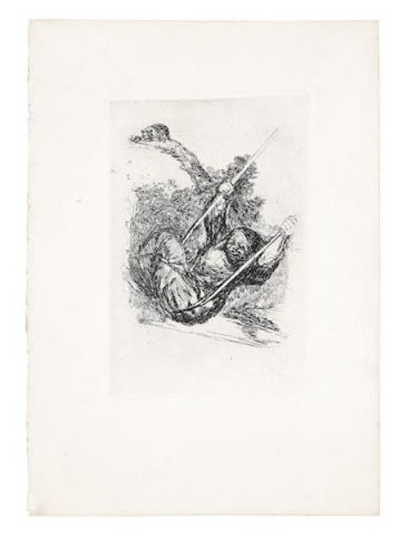 Vieja Columpiándose (Old Woman on a Swing) (Harris 33)