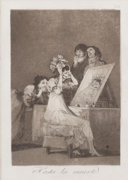 Hasta la muerte; Volaverunt, from 'Los Caprichos' (Harris 90, 96)