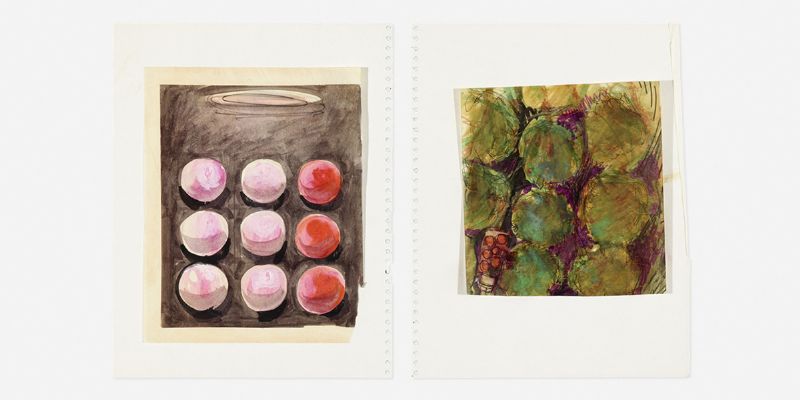Collection of seventy-seven works on paper