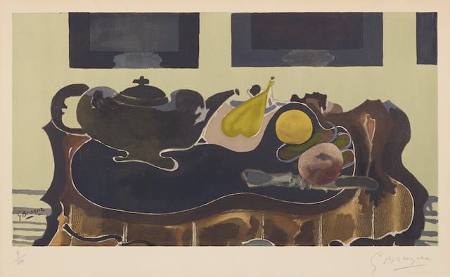 Théière et Fruits