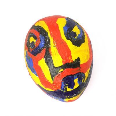 Egg shape portrait
