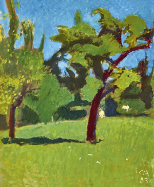 "Grün und Blau".