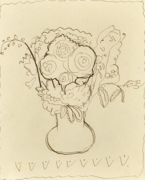 "Vase de fleurs".