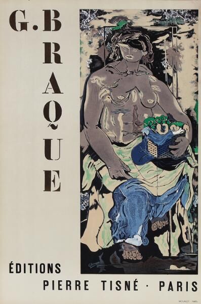 Exhibition poster “Editions Pierre Tisné”