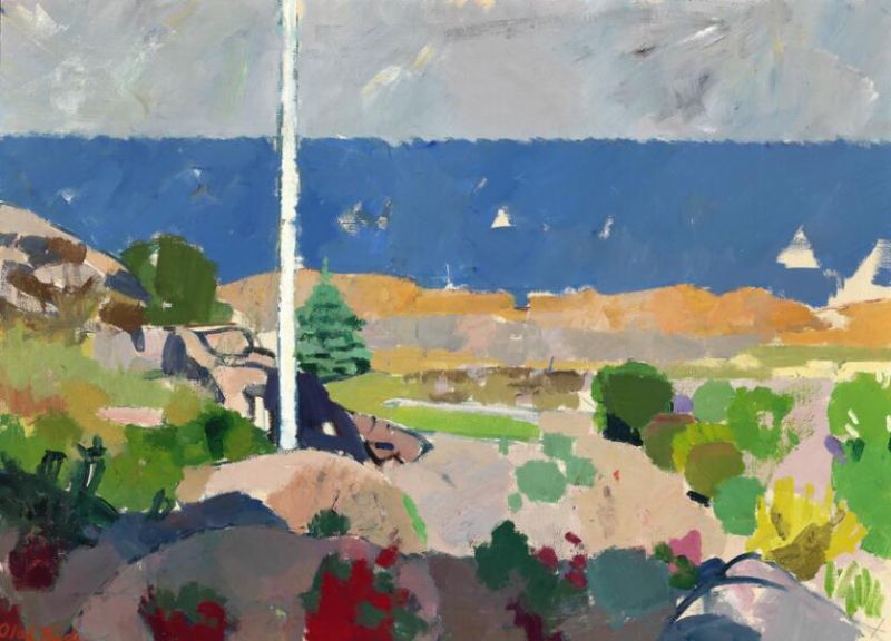 View over the sea, Bornholm