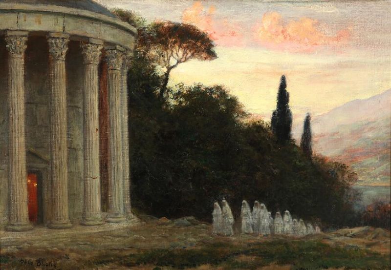 Procession of Vestals to the temple