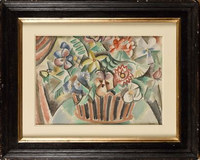 Corbeille de fleurs