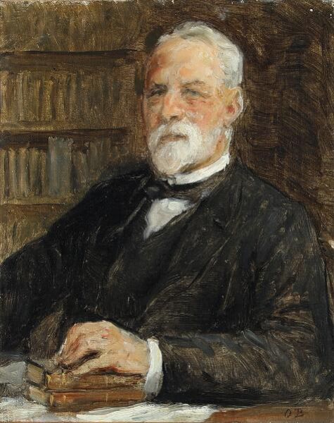 Portrait of lawyer and politician Carl Goos (1835–1917).