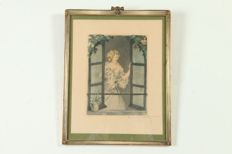 WOMAN AT WINDOW
