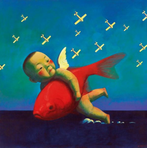 Boy with Fish No. 2