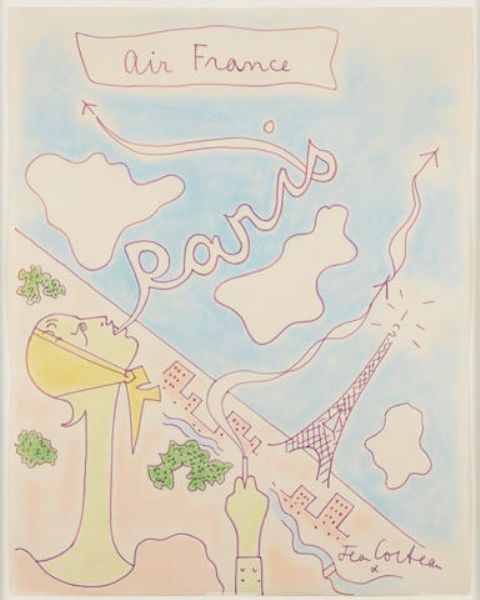 Projet d'affiche pour Air France