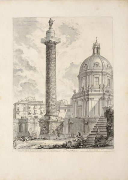 Seven Plates, from Vedute di Roma