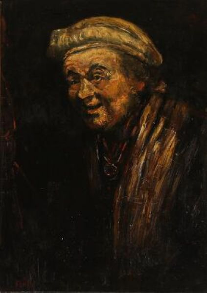 Self-Portrait as Zeuxis laughing
