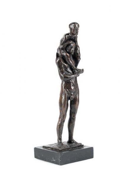 Maquette for Bather with a Child