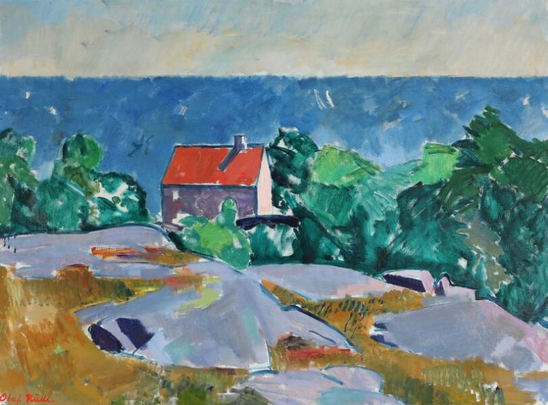 View towards the sea, Bornholm