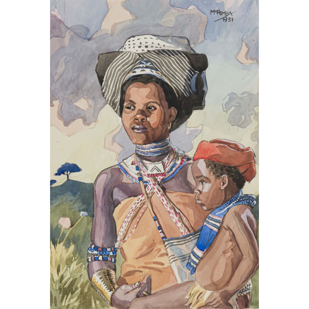 Woman with Child