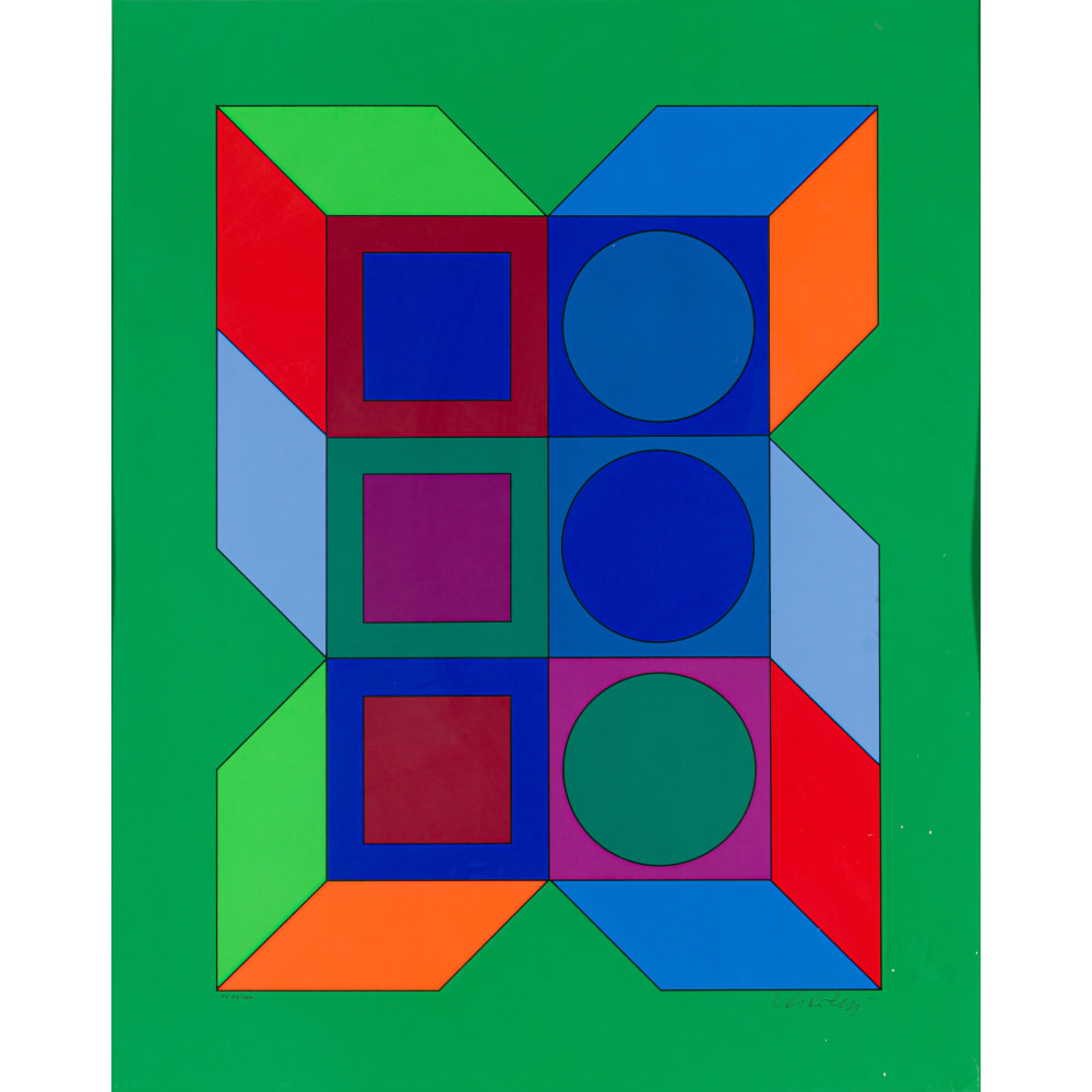 Untitled (Geometric Composition)