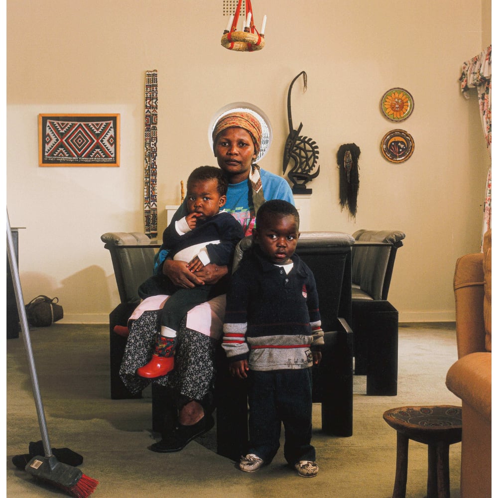Victoria Cobokana with Her Children